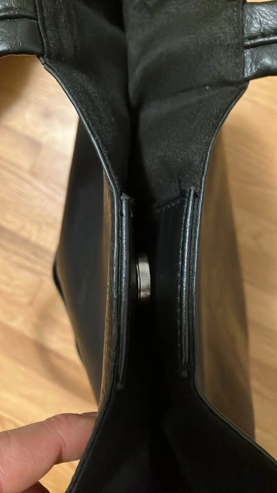 Mia & Luca Black Faux Leather Tote Bag - photo 5