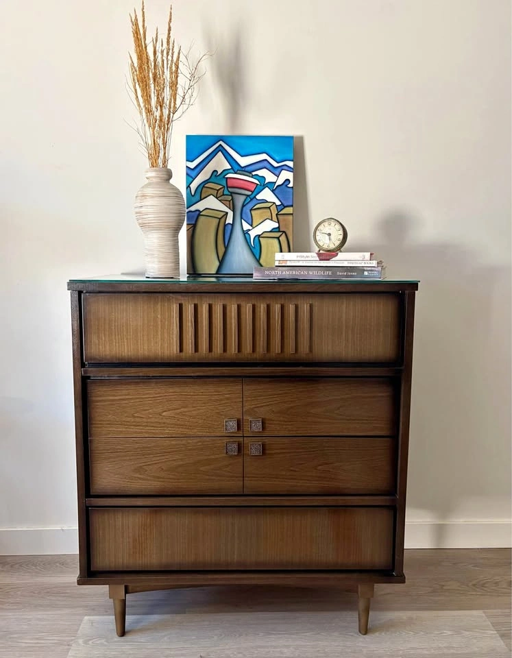 Vintage Mid Century Modern Dresser