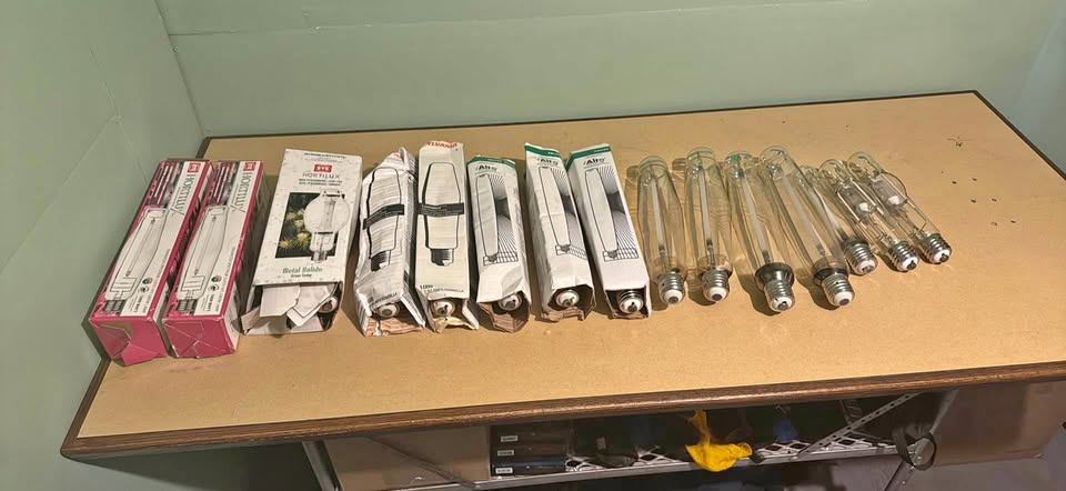 Assorted High Wattage Lightbulbs