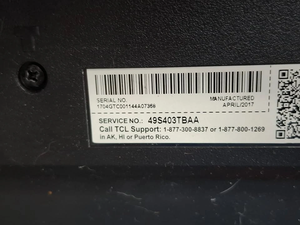TCL 49" Class 4K Ultra HD Roku Smart TV (No Stand) - photo 2