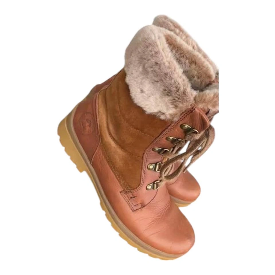 Panama Jack Leather Faux Fur Lined Winter Boots - photo 2