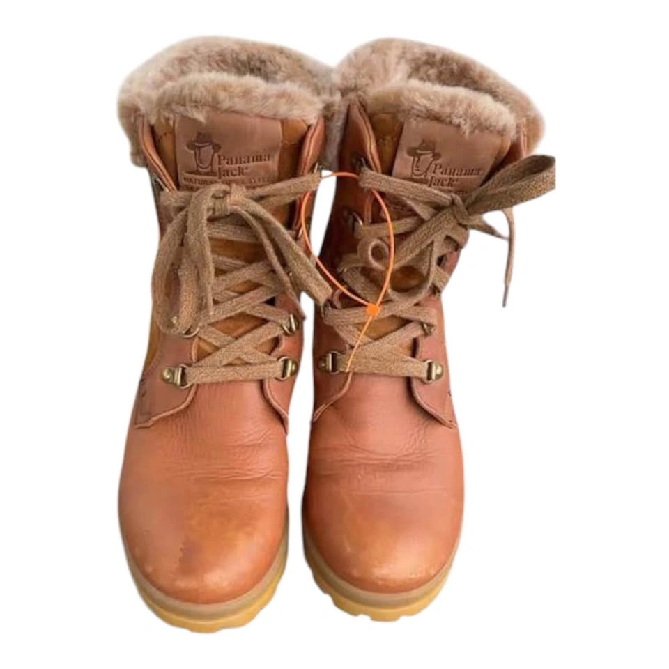Panama Jack Leather Faux Fur Lined Winter Boots - photo 3