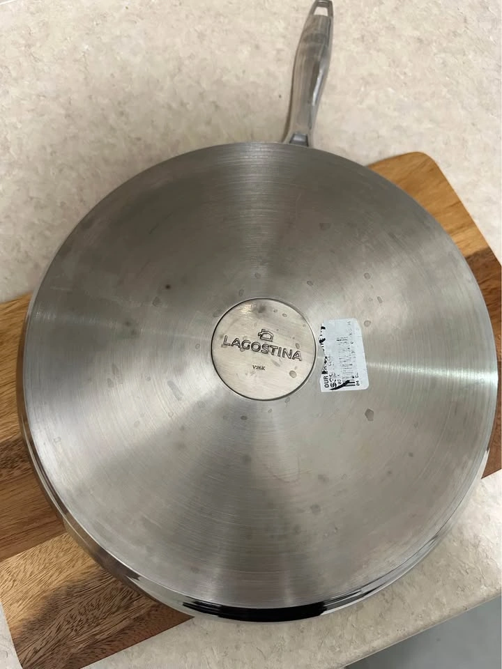 Lagostina 12-Inch Stainless Steel Skillet - photo 3