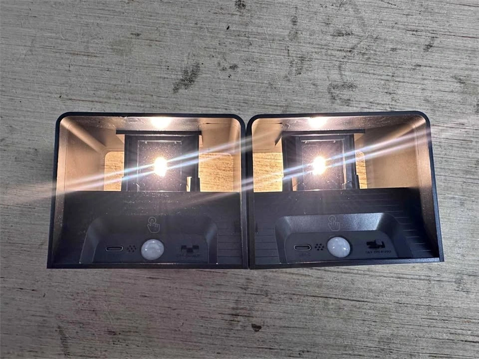[Open Box / New] Rechargeable Motion Sensor Wall Lights (2-Pack, - photo 2