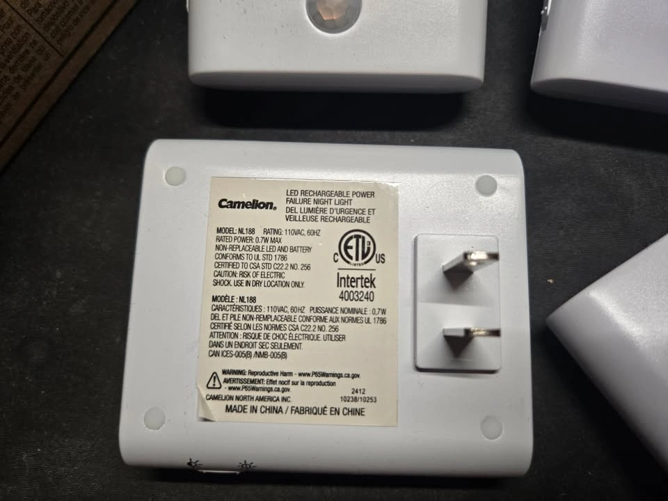 Camelion 3-in-1 Rechargeable LED Power Failure + Nightlight - photo 3