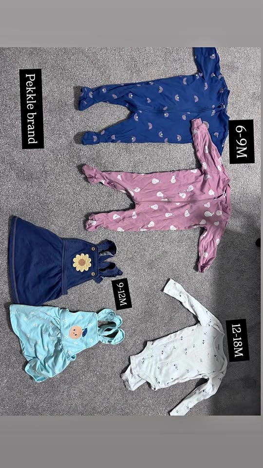Baby girl clothes bundle (6M to 18-24 Months)