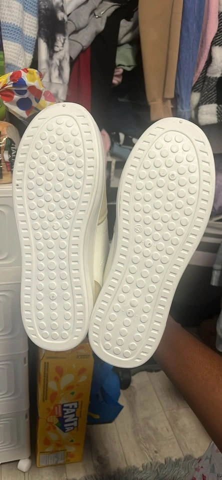 White and Beige Fashion Sneakers - photo 4