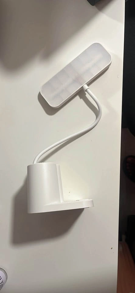 White LED Desk Lamp with Pen Holder - photo 3