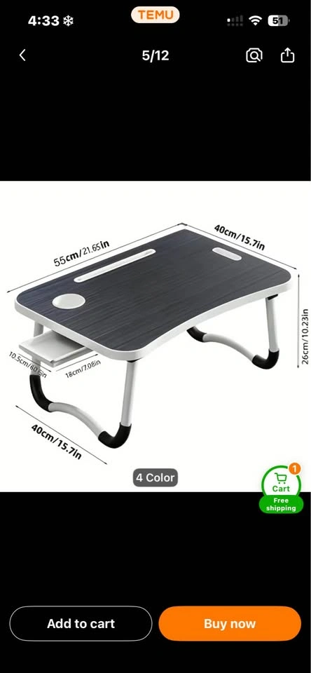 Portable Folding Table - photo 4