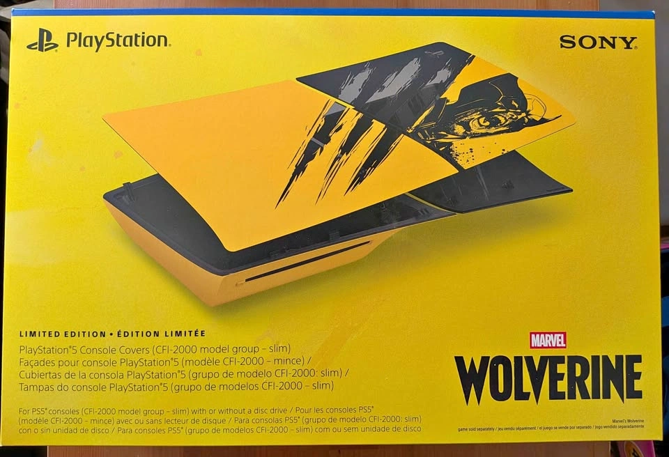 Wolverine PS5 Slim cover plates
