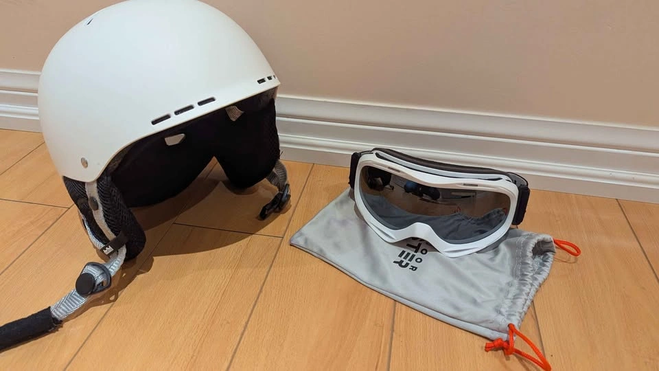 Ski & Snowboard Helmet + Goggles Set (2 Helmets & 2 Goggles) - photo 4