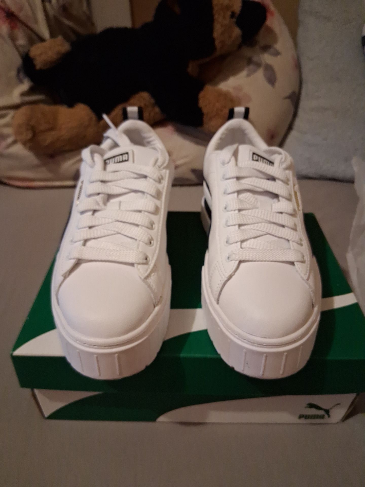 Puma white shoes - photo 4