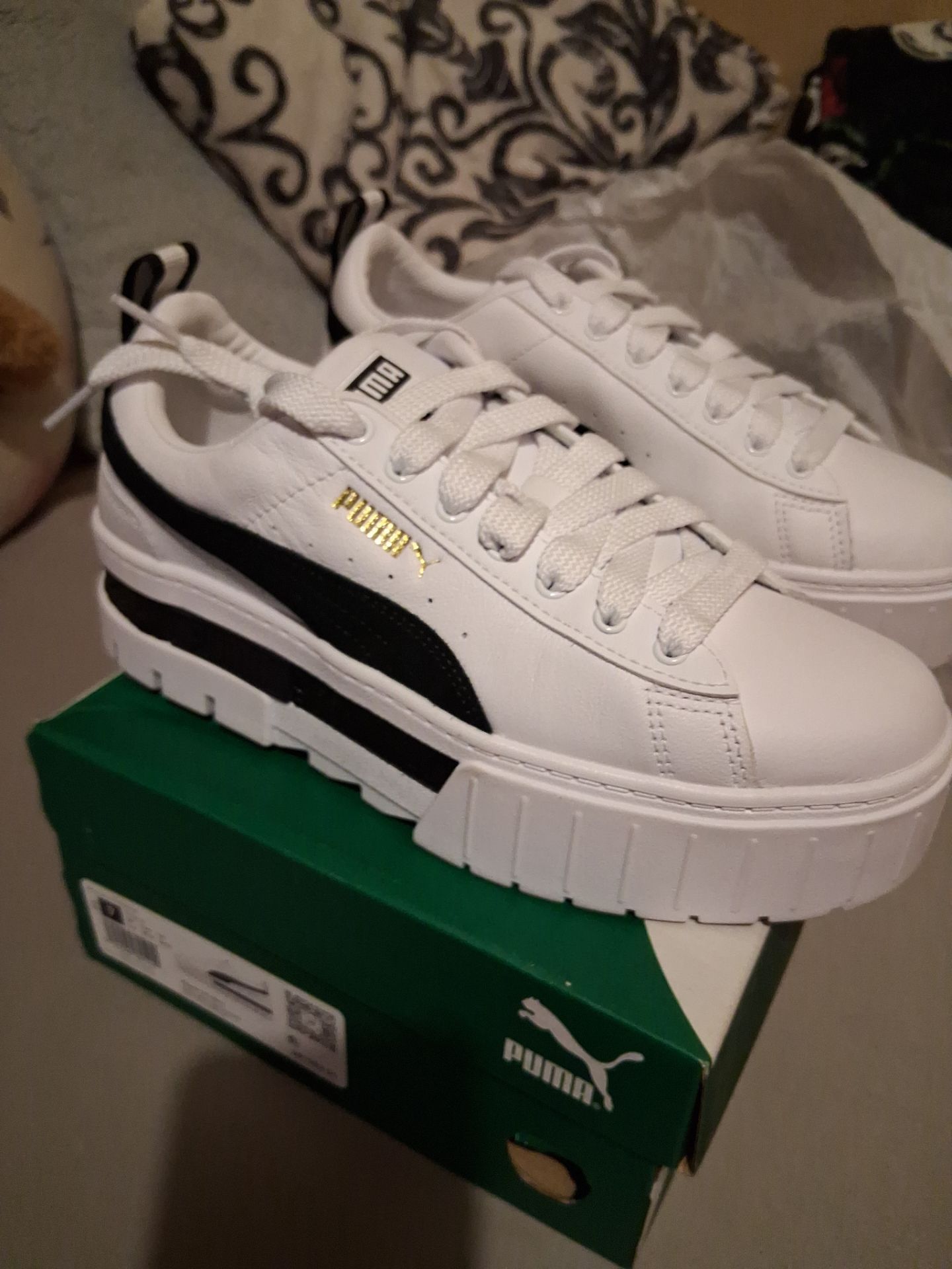 Puma white shoes - photo 5