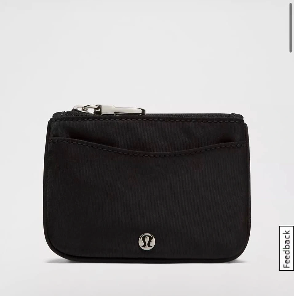Lululemon Bundle of Never Lost Keychain and Clip On Wallet - photo 3