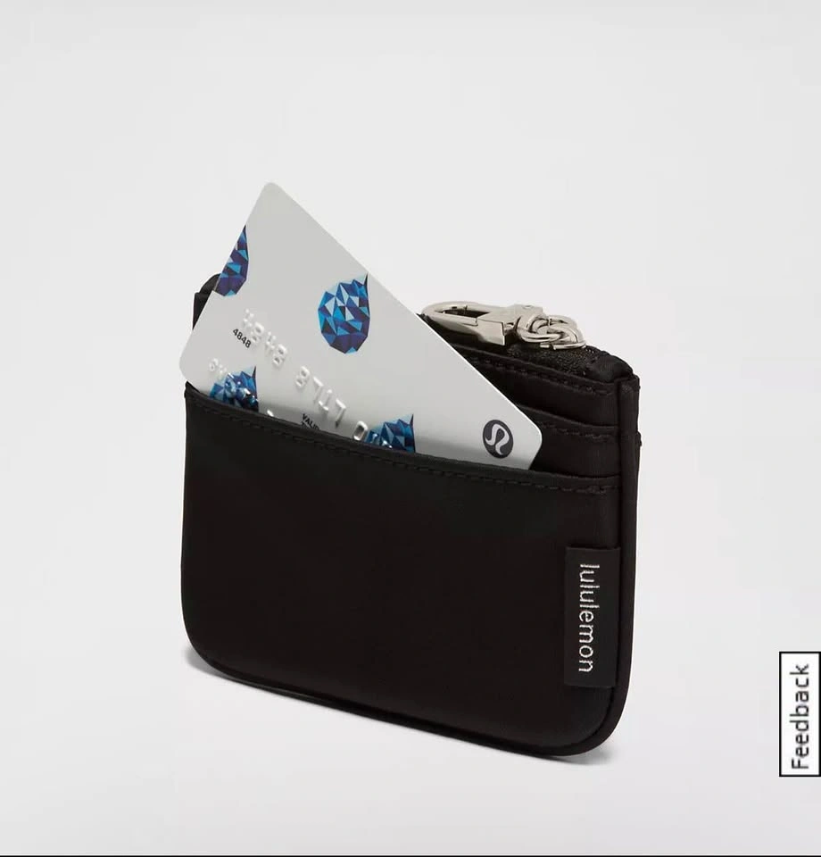 Lululemon Bundle of Never Lost Keychain and Clip On Wallet - photo 4