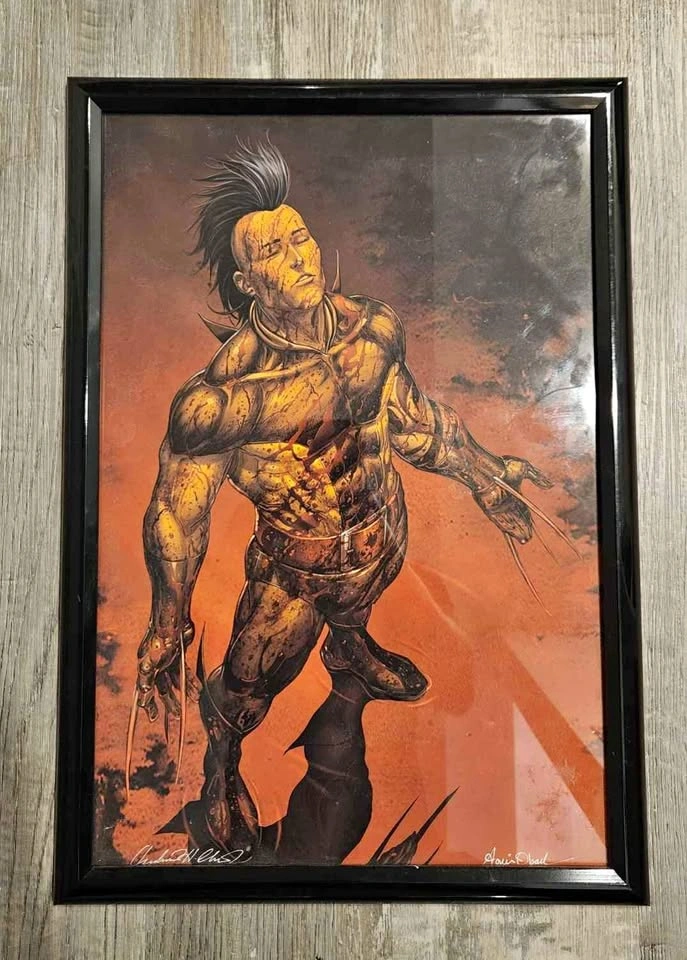 Signed Comic cover Print