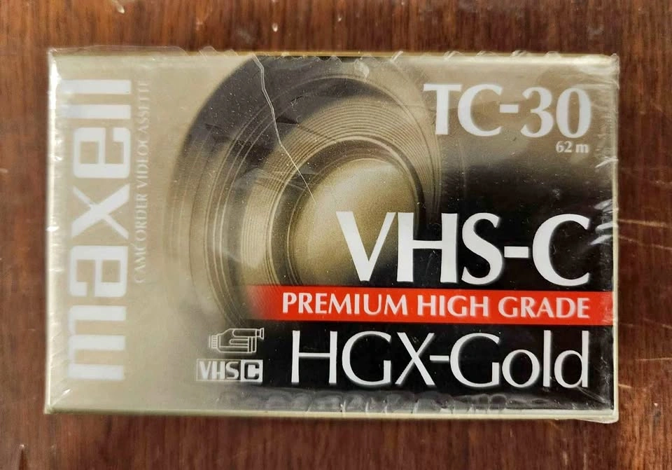 Camcorder VHsc blank tape new