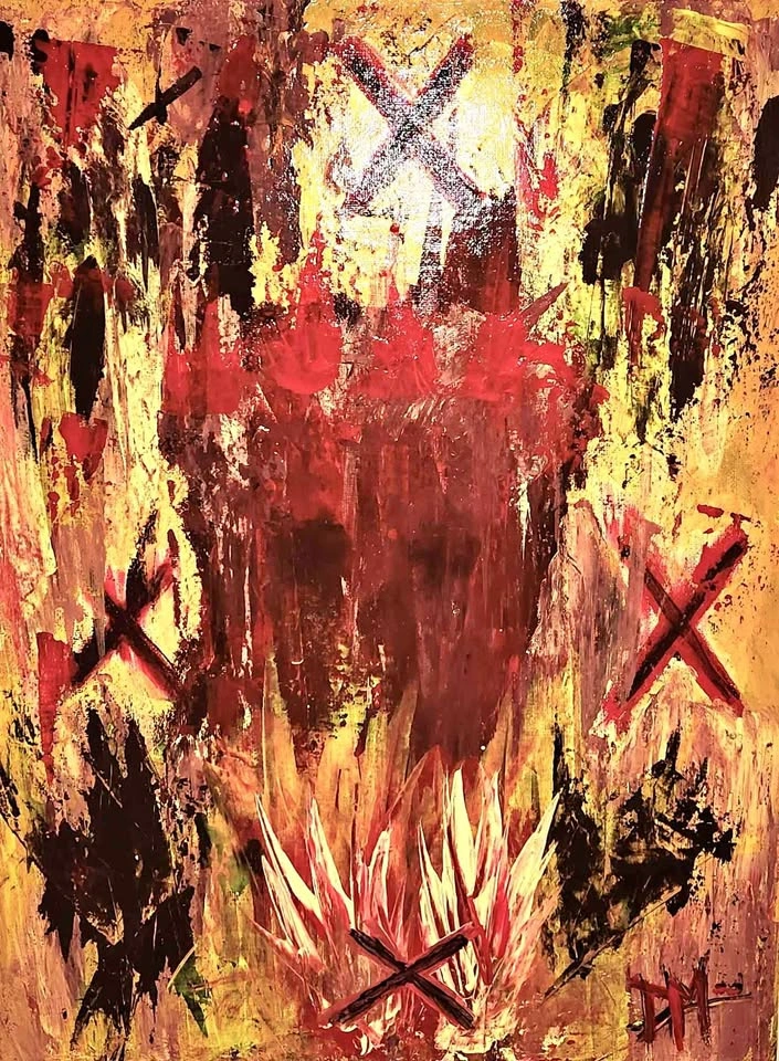 Painting on canvas