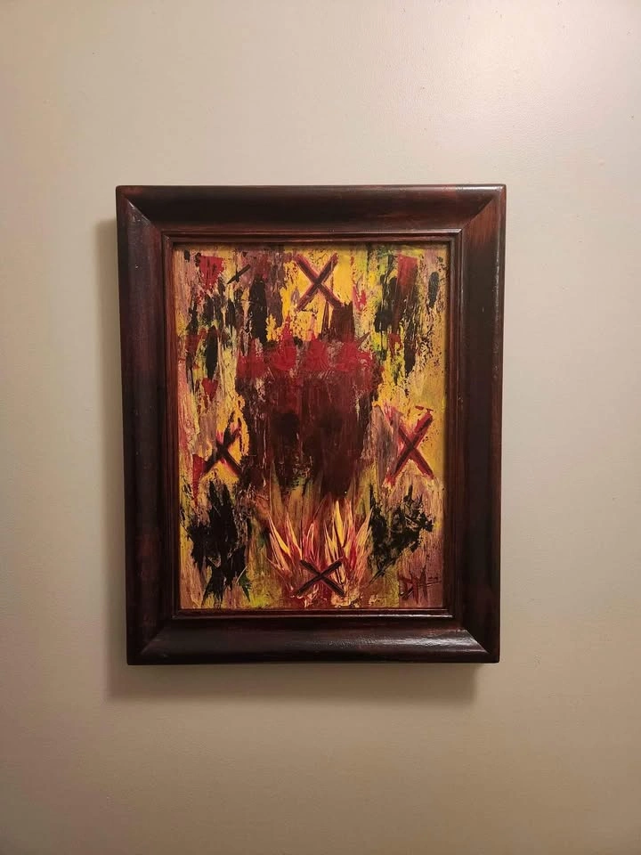 Painting on canvas - photo 2
