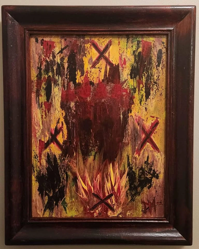 Painting on canvas - photo 3