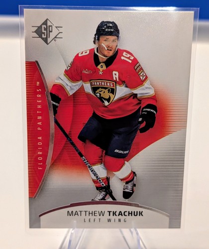 2025-26 SP Hockey Matthew Tkachuk Base & Brady Tkachuk Blue - photo 4