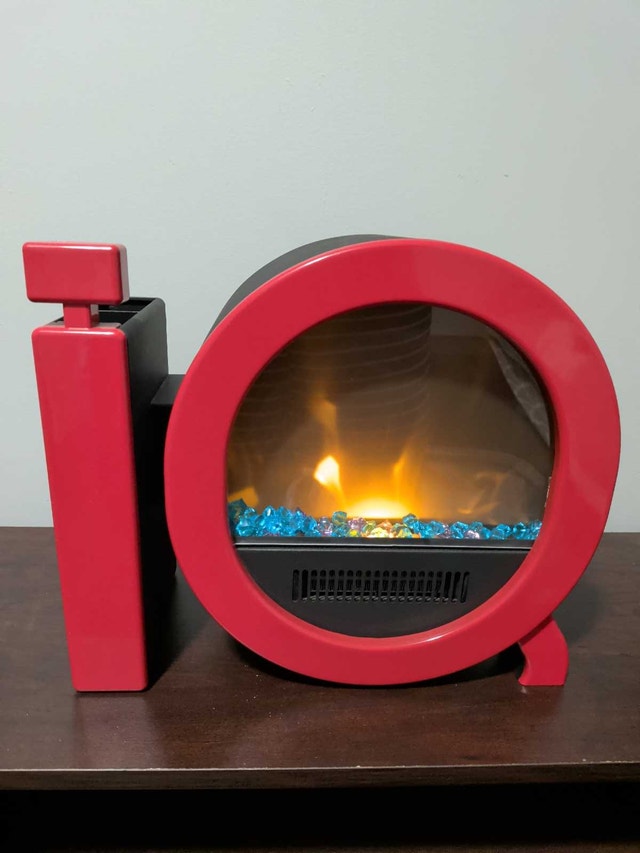 Desktop fireplace