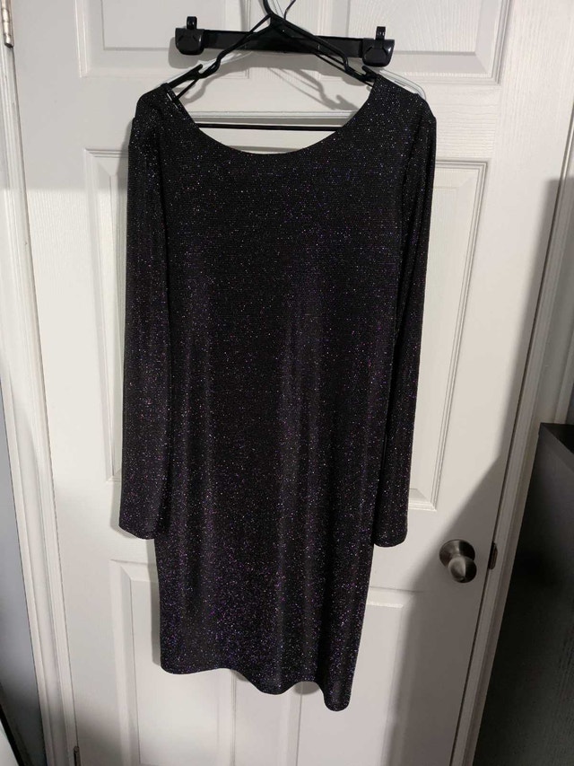Black sparkly dress