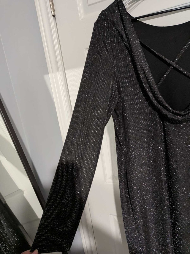 Black sparkly dress - photo 3