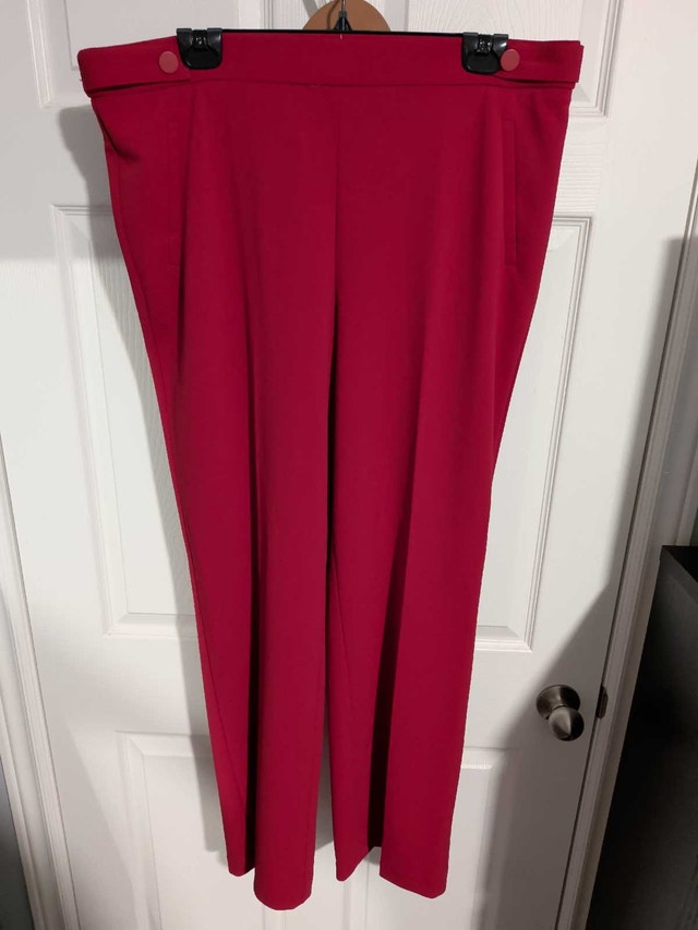 Brand new red dress pants