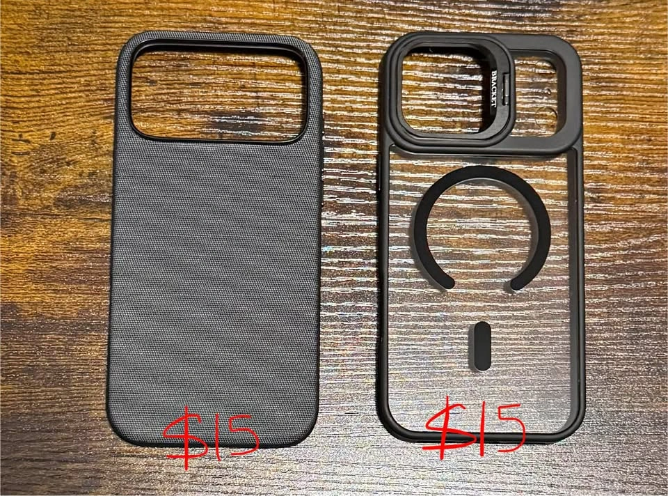 iPhone 17 PRO MAX Case Back Cover - black *NEW*