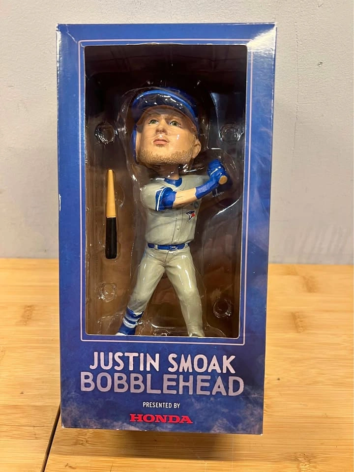 Blue Jays Justin Smoak Bobblehead. BNIB