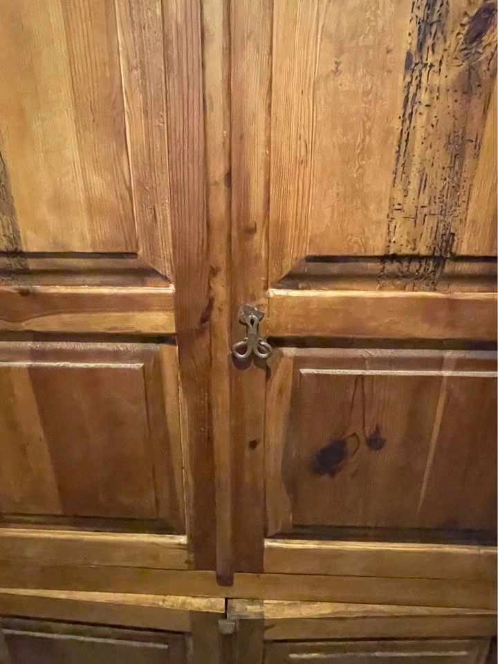 Rustic Solid Wood Armoire - photo 3