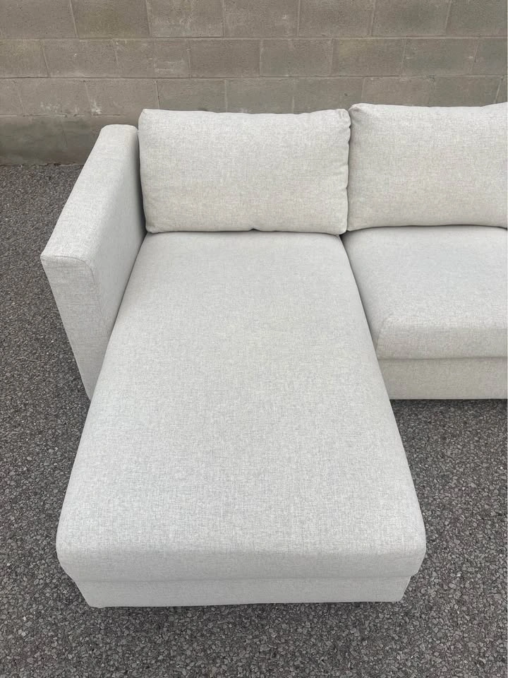 Cream IKEA Sectional Sofa with Storage - Delivery Available - photo 5