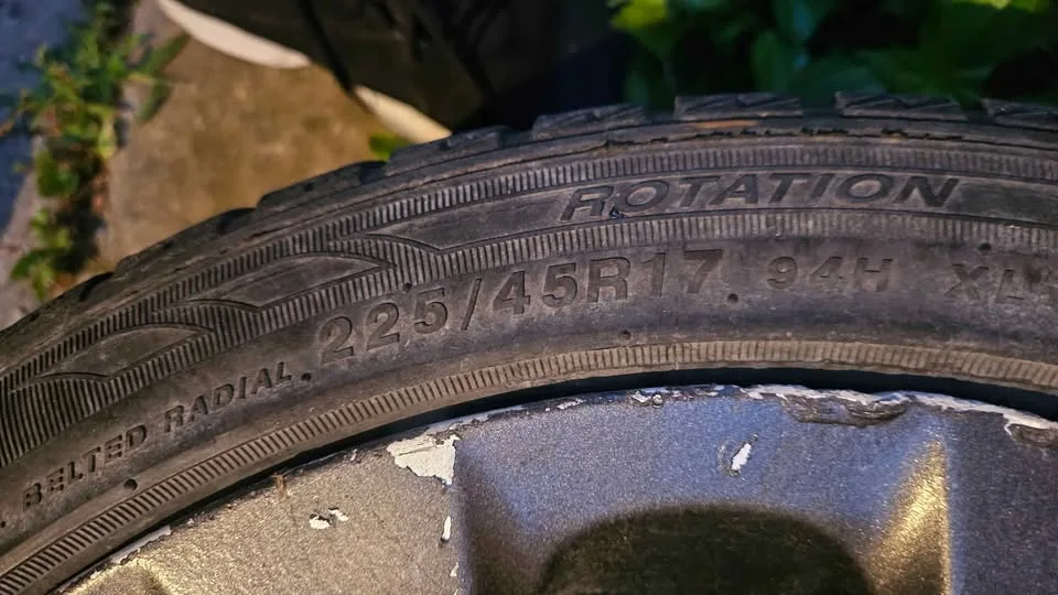 BMW Spare tire image indicator(2)