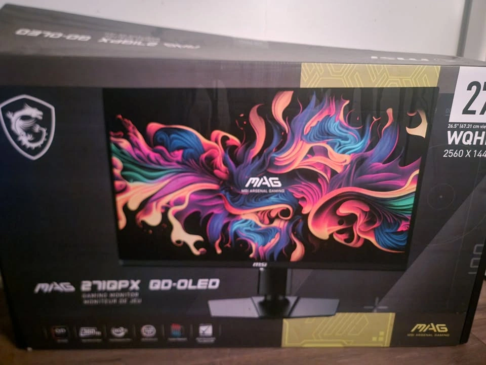 MSI MAG 271QPX QD-OLED – 27" 1440p 360Hz Gaming Monitor - photo 2