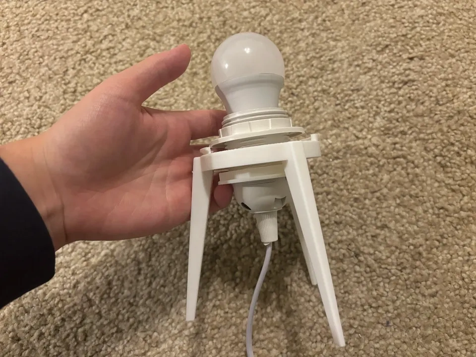 Modern Wavy Table Lamp - photo 4