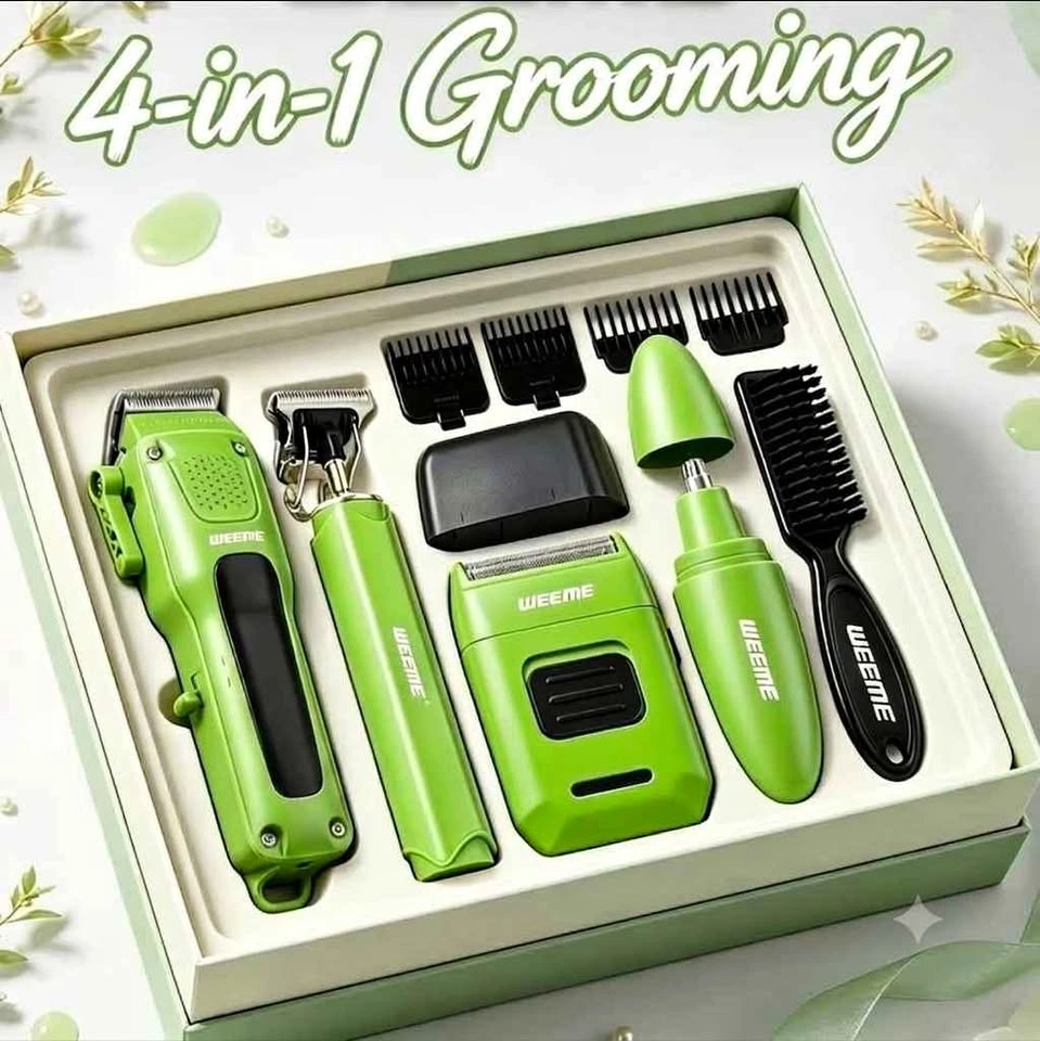 4-in-1 Men's Grooming Trimmer & Shaver - New in Box