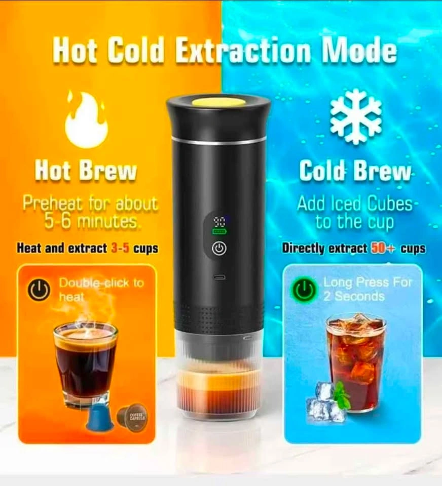 DENOKIN 3-in-1 Portable Espresso Machine - photo 2