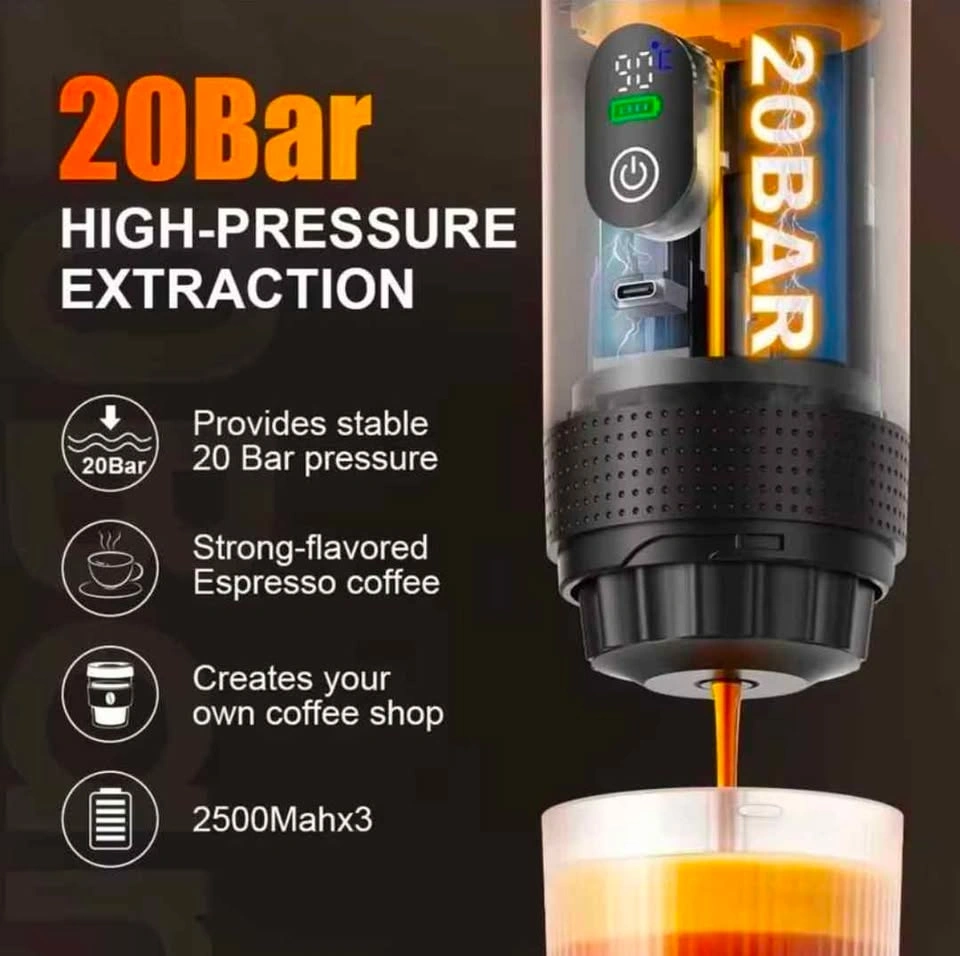 DENOKIN 3-in-1 Portable Espresso Machine - photo 4