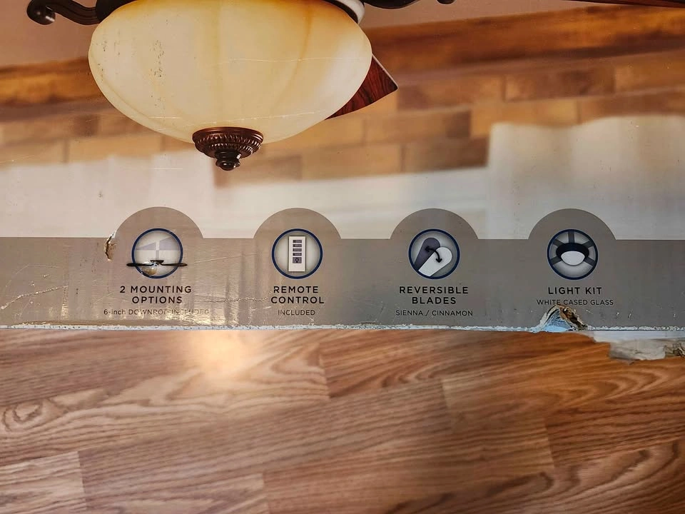 Harbor Breeze 52in Ceiling Fan in Espresso - photo 3