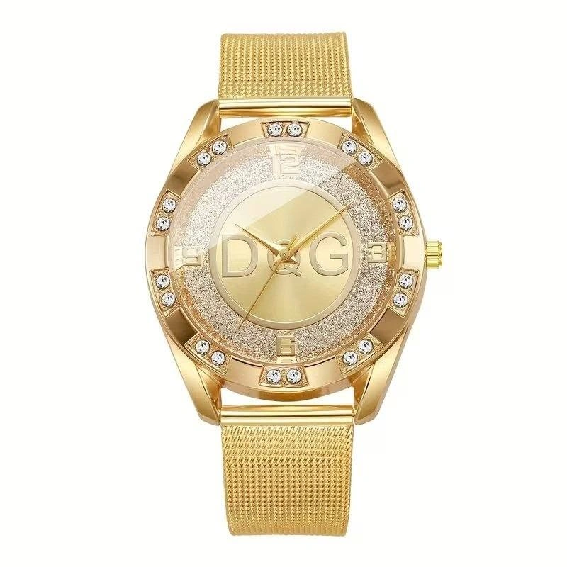 Women’s Gold Luxury Watch | Crystal Details | Brand New | HUMaur - photo 3