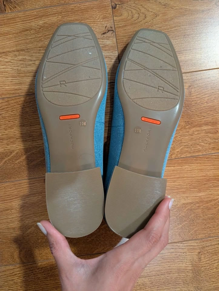 Brand New Rockport Denim Blue Flats - photo 2