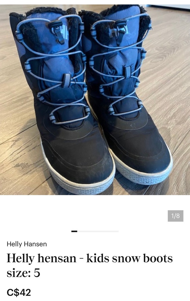 Helly Hansen Kids Snow Boots