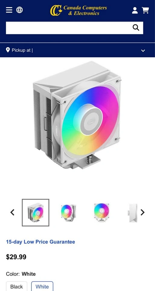 RT500 TC ARGB High Performance CPU Cooler - photo 2