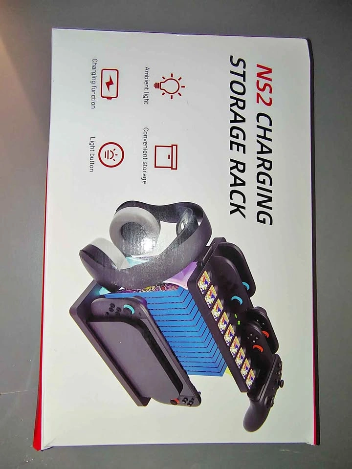 Nintendo Switch 2 Gaming Storage Rack & Charging Dock
