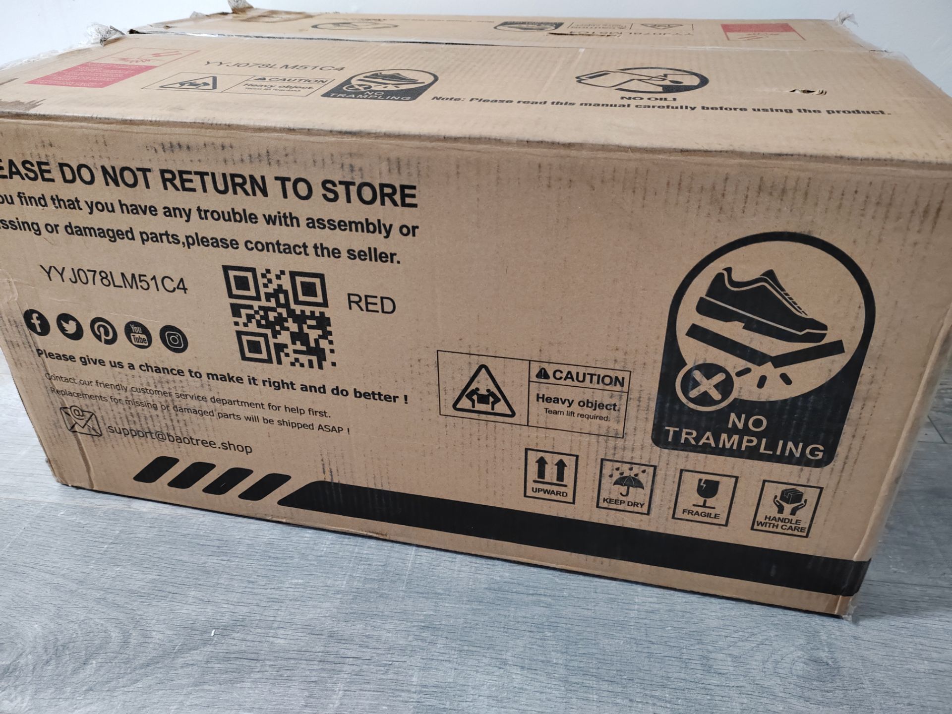 Brand new-Gas powered push lawnmower 20 in - photo 2