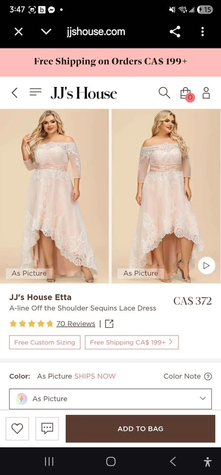 Wedding dress size 16W US - photo 2