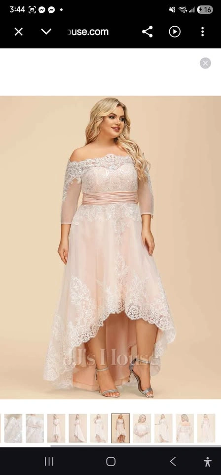 Wedding dress size 16W US - photo 4