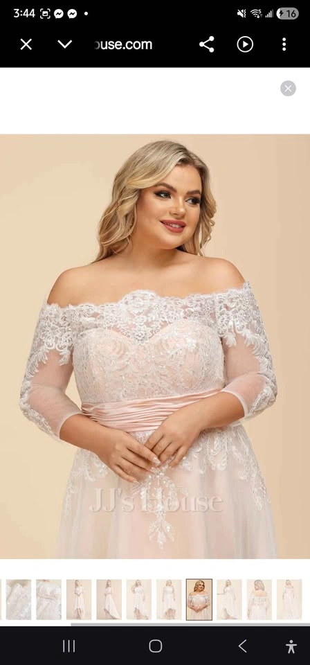 Wedding dress size 16W US - photo 5