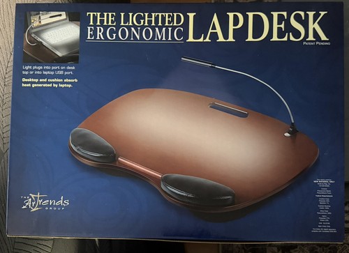 Art Trends Lighted Ergonomic Laptop Lap Desk